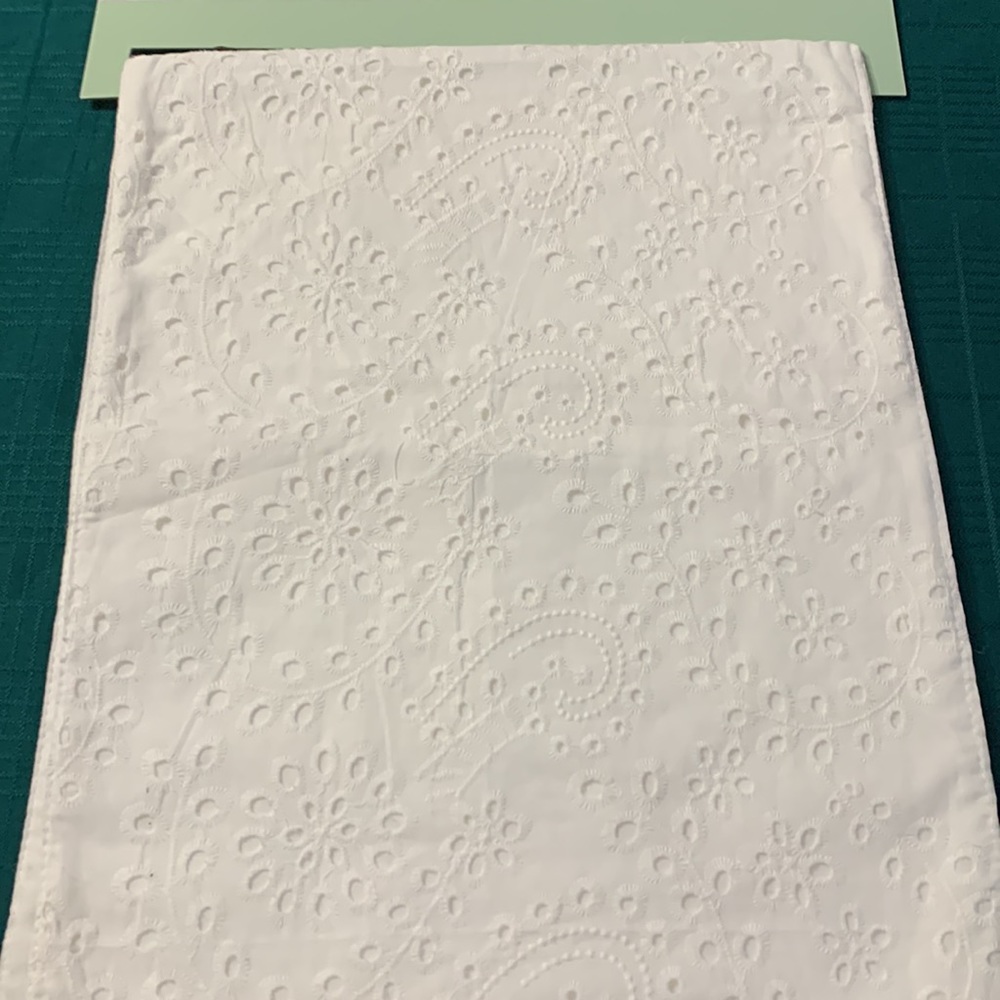 The Spring Shop Lace  Table Runner Size 13” X 70” New